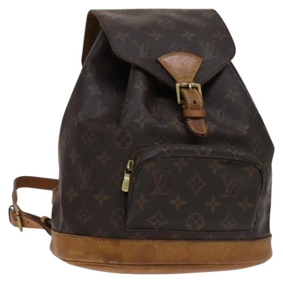 LOUIS VUITTON Monogram Montsouris MM Backpack - Picture 1 of 15